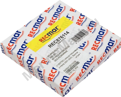 Кольца поршневые Volvo Penta 2001-2003, Recmar 876114_RM