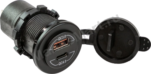 Разъем USB QC3.0 5в 2.4А и USB QC4.0 4620136058490