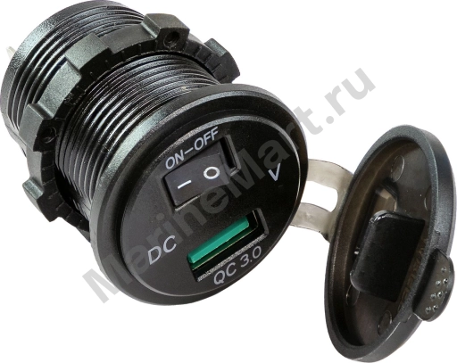 Разъем USB Charger QC3.0 с вольтметром 4620136058322