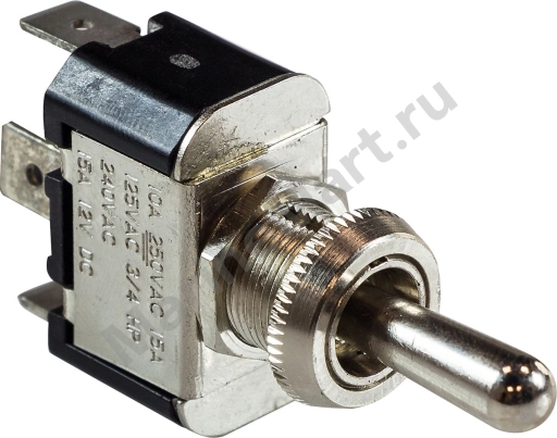 Тумблер трехпозиционный ON-OFF-ON 12 в/15А 3P 4620136058827