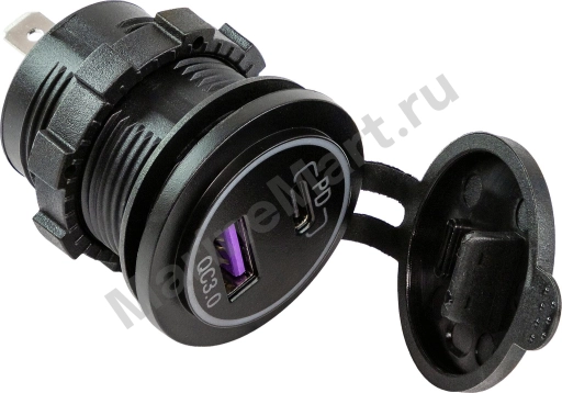 Разъем USB QC3.0 5в 3А и USB PD 4620136058407