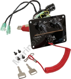 Панель замка зажигания Yamaha, для 2-х моторов, 6K1-82570-08, Marine Rocket 6K1825700800MR