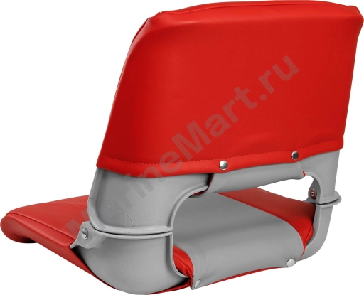 Кресло складное мягкое SKIPPER, цвет серый/красный MR10057