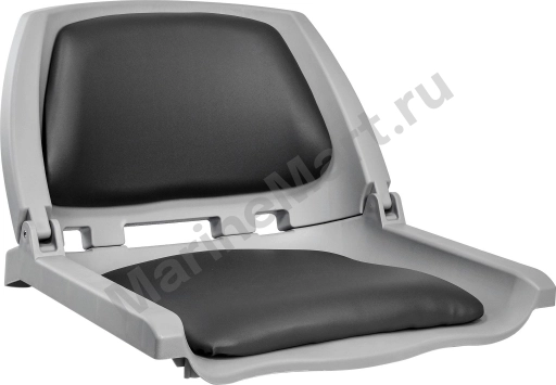 Кресло складное мягкое TRAVELER, цвет серый/черный MR10013
