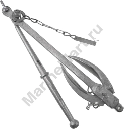 Якорь Адмиралтейский 12 кг складной Marine Rocket AN16-12_MR