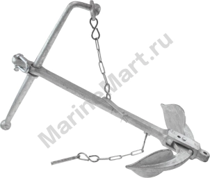 Якорь Адмиралтейский 10 кг складной Marine Rocket AN16-10_MR