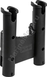 Держатель спиннинга 2 стакана черный, SeaFlo SFRH040202B