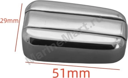 Крючок складной 51x29 мм, Marine Rocket S.M3313-51x29_MR