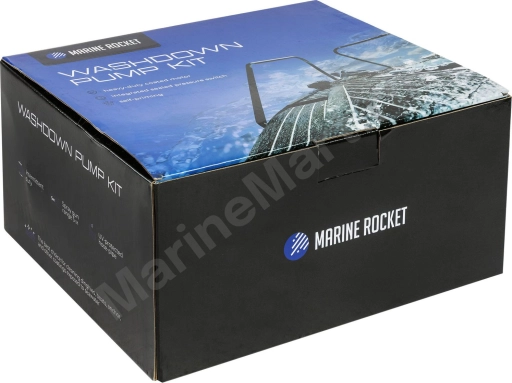Комплект помывочный Marine Rocket, 12 В, 17 л/мин, 40 PSI (2.8 бар) TDD124045MR