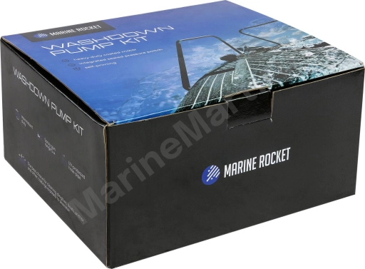 Комплект помывочный Marine Rocket, 12 В, 11.6 л/мин, 55 PSI (3.7 бар) FL701MR