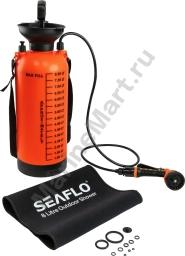 Походный душ с баком 8л, SeaFlo SFOCS10801