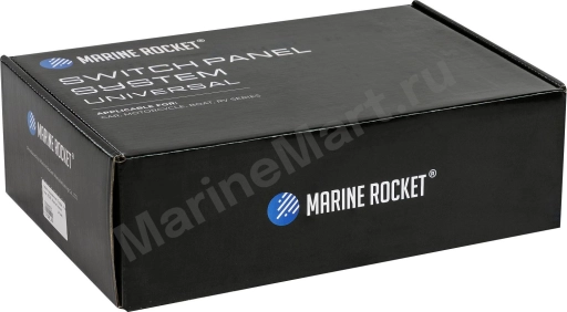 Панель управления (1 ряд, 6 кнопок, силикон, RGB), Marine Rocket OT097_MR