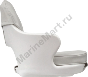 Кресло YACHTSMAN, съемные подушки, материал белый винил MR10652