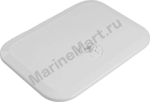 Люк смотровой 270 х 375 мм белый, с замком, Marine Rocket MR1270