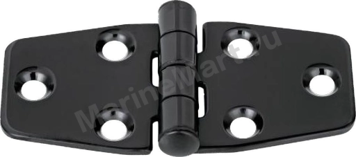Петля 37х76 мм, цвет черный MR91490BP