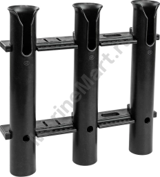 Держатель спиннинга 3 стакана, черный MR20P3B