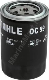 Фильтр маслянный Volvo Penta 5.0\5.8, SLP 835779_slp