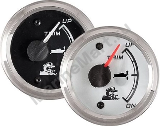 Указатель трима для mariner/merсury/volvo и yamaha с 2001 года, 167/10 ом, белый циферблат more-10252249