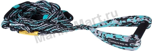 Фал 25 Arc Surf с рукояткой, бирюзовый more-10268346