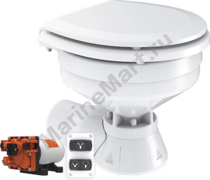 Унитаз электрический (Compact) с помпой, 12в SeaFlo SFMTE104