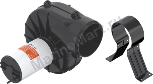 Вентилятор электрический с кронштейном 12 В 7084л/мин, SeaFlo SFBB125004