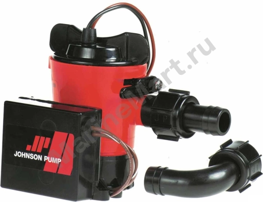 Помпа осушительная 1250GPH, автоматическая 12В, Johnson Aqua 1822612