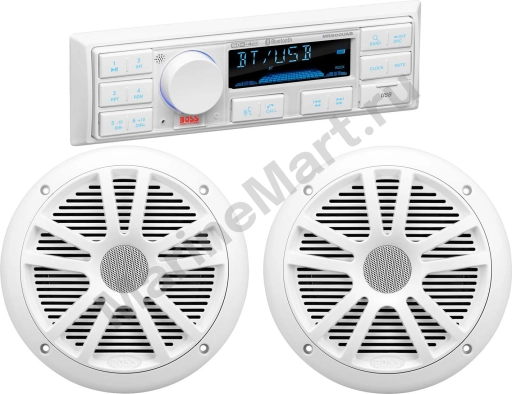 Морская аудиосистема 1DIN BOSS MCK500WB.6 (комплект2) MCK500WB.6