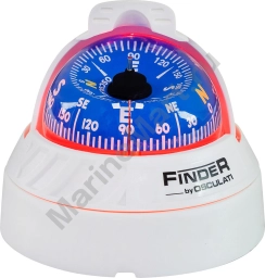 Компас FINDER размер 2" 5/8 (67 мм), накладной, белый 25-172-02