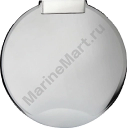 Короб с быстроразъемным штуцером, круглый, хромированный 16-441-75