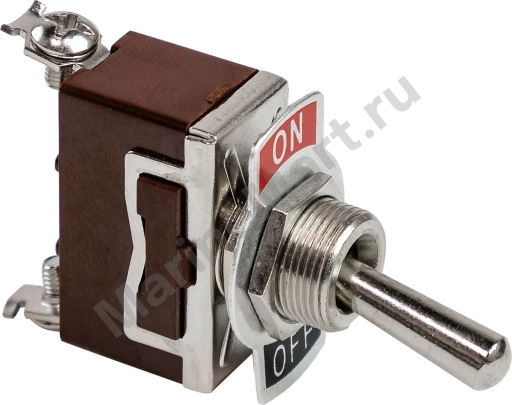 Тумблер двухпозиционный OFF-(ON) 12 В/15А 2P MR22PB