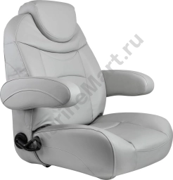 Кресло для катера (яхты) Premium Reclining, обивка винил, цвет серый, Marine Rocket (96166G-MR) 96166G-MR