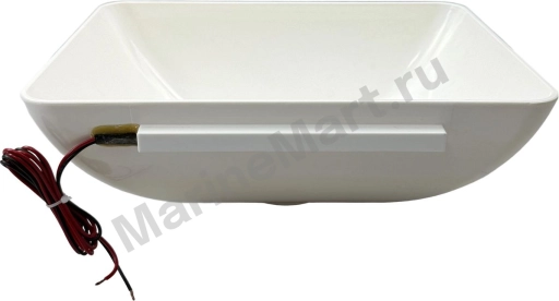 Акриловая раковина 347,7х259,6х140,9/126,1, белая, Marine Rocket MR-AS02W