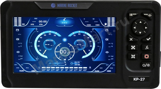 Картплоттер морской 7" 27X с AIS/FF, Marine Rocket 4620136067515