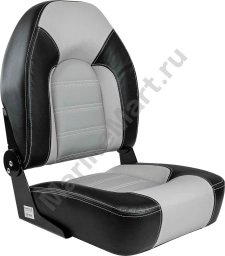 Кресло для катера (яхты) складное PREMIUM, цвет серый/темно-серый (MR10250) MR10250
