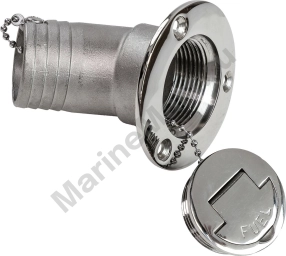 Горловина заливная угловая для бензина 38 мм, Marine Rocket BD060738Fuel_MR